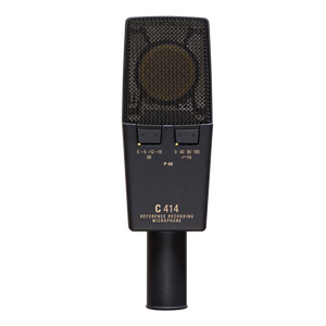 C414 XLII - Black - Reference multipattern condenser microphone - Back