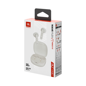 JBL Wave Flex - White - True wireless earbuds - Detailshot 15