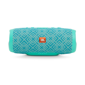 JBL Charge 3 Special Edition - Mosaic - Full-featured waterproof portable speaker with high-capacity battery to charge your devices - Detailshot 3