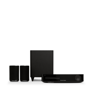 BDS 335 - Black - 2.1-channel, 200-watt, 4K upscaling 3D Blu-ray Disc™ System with Wi-Fi® and Bluetooth® technology - Hero