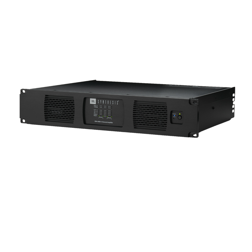 SDA-4600 - Black - 4-channel Bridgeable Class D Amplifier - Hero