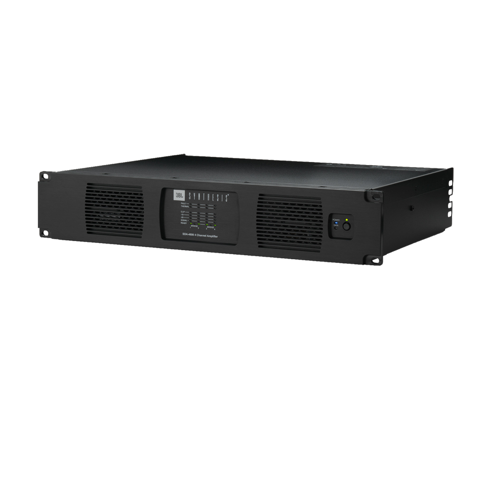 SDA-4600 - Black - 4-channel Bridgeable Class D Amplifier - Hero