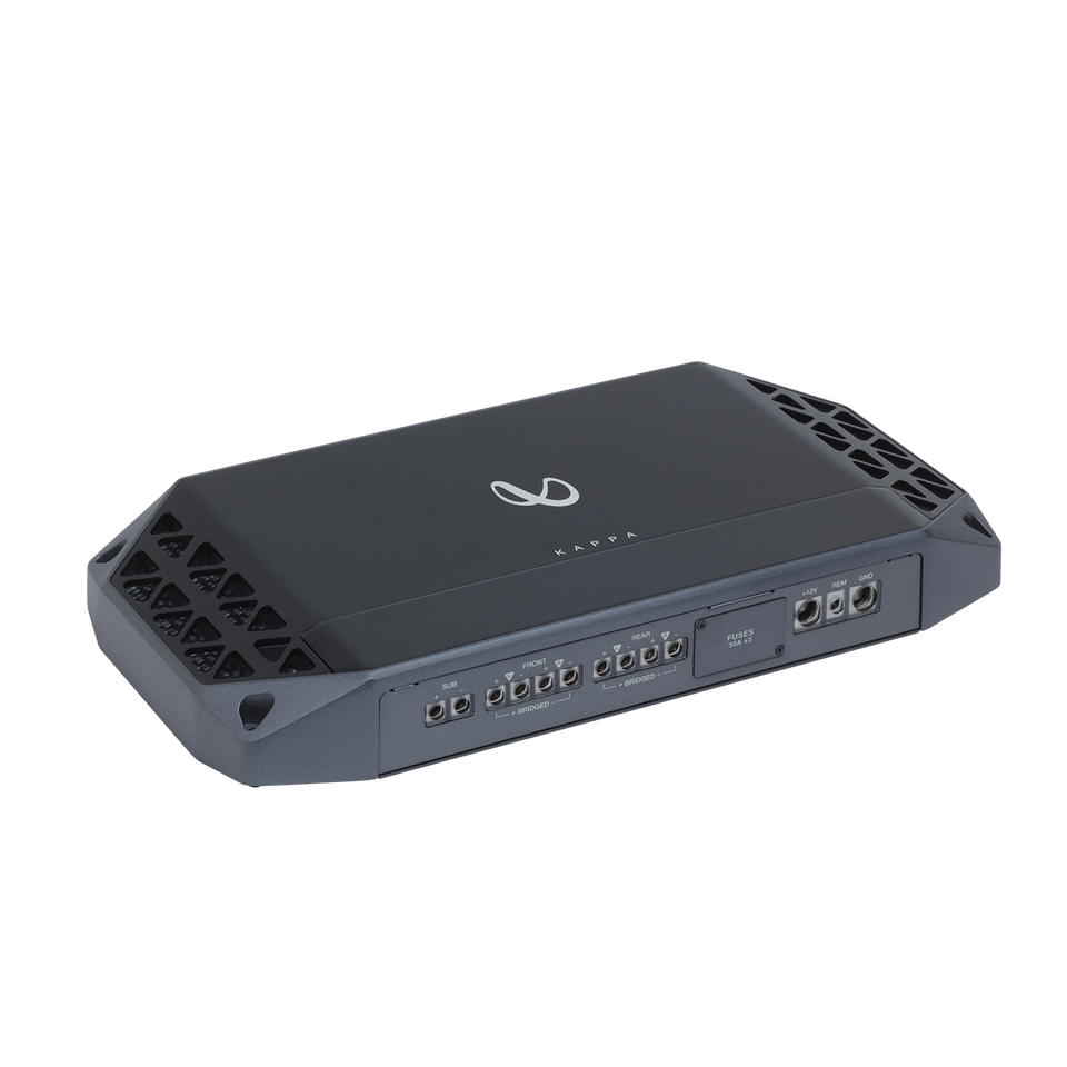 KAPPA five - Black - High-performance multi-channel Class D amplifier - Hero
