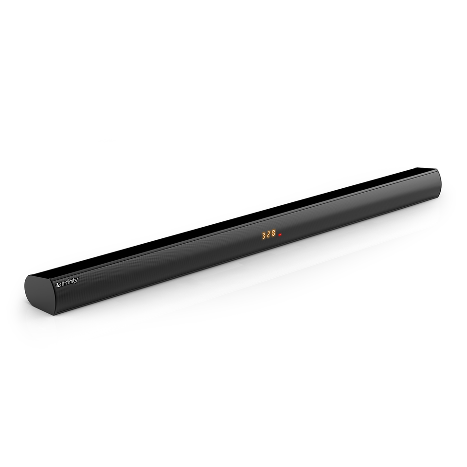 JBL Sonic 100 - Black - Wireless Soundbar with Bluetooth - Hero