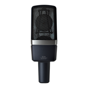 C214 - Black - Professional 
large-diaphragm 
condenser microphone - Back