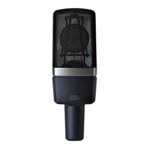 C214 - Black - Professional 
large-diaphragm 
condenser microphone - Back