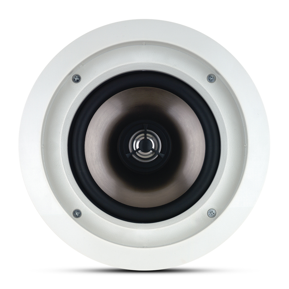 CS 60R - Black - 2-Way 6-1/2 inch Round In-Ceiling Speaker - Hero