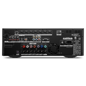 AVR 2700 - Black - Audio/Video Receiver With Dolby TrueHD & DTS-HD Master Audio & HDMI 1.4 (100 watts x 7) 7.1 - Back