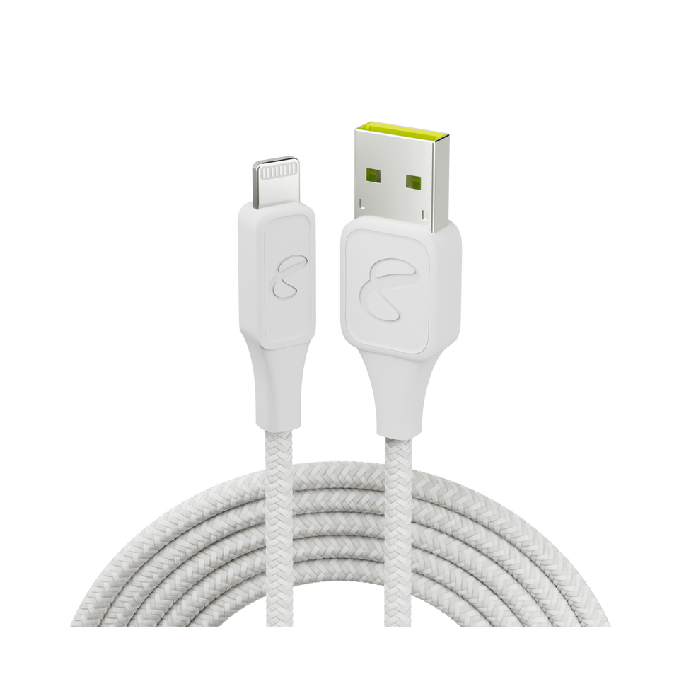 InstantConnect USB-A to Lightning - White - Charging cable for iPhone® and iPad® - Hero