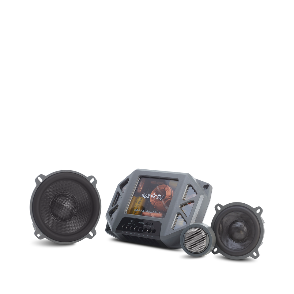 Perfect 500 - Black - 5-1/4" (130mm) extreme-performance 2-way component system - Hero