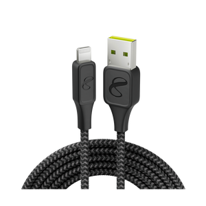 InstantConnect USB-A to Lightning - Black - Charging cable for iPhone® and iPad® - Hero