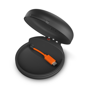 JBL Focus 700 - Black - In-Ear Wireless Sport Headphones with charging case - Detailshot 3