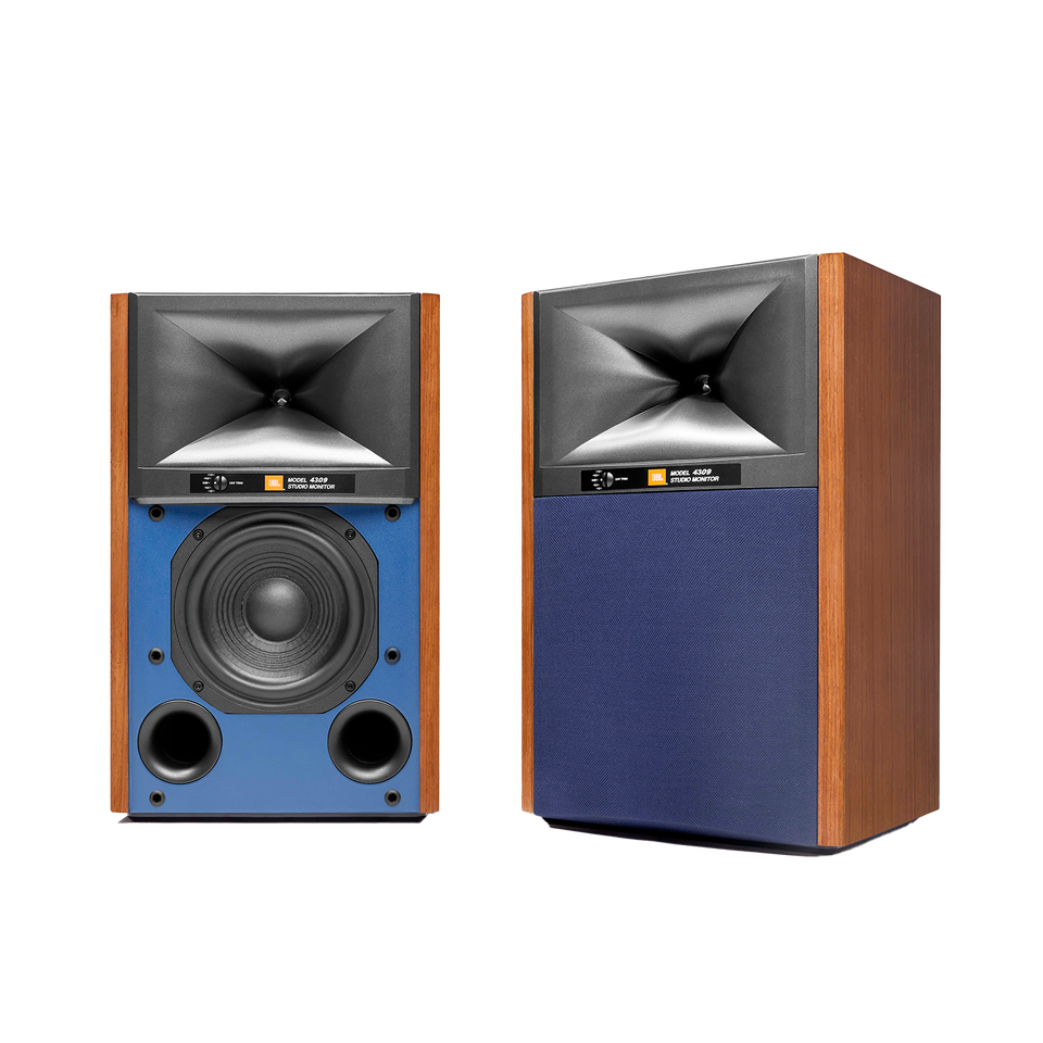 JBL 4309 - Walnut - 6.5-inch (165mm) 2-way Bookshelf Loudspeaker - Hero