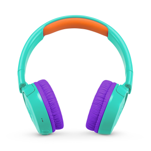 JBL JR300BT - Teal - Kids Wireless on-ear headphones - Front