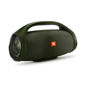 JBL Boombox - forest green - Portable Bluetooth Speaker - Hero