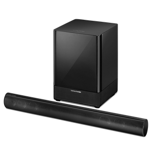 JBL SB 16 - Black - Powerful Soundbar with Powered Wireless Subwoofer - Detailshot 1