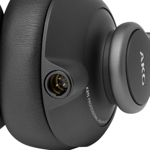 K371 - Black - Over-ear, closed-back, foldable studio headphones - Detailshot 4