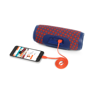 JBL Charge 3 Special Edition - Malta - Full-featured waterproof portable speaker with high-capacity battery to charge your devices - Detailshot 1