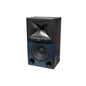 JBL 4349 - Black - 12-inch (300mm) 2-way Studio Monitor Loudspeaker - Left