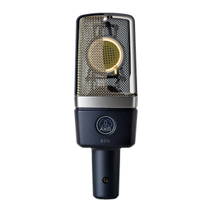 C214 - Black - Professional 
large-diaphragm 
condenser microphone - Detailshot 1