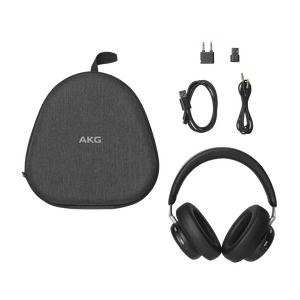 AKG N9 Hybrid - Black - Wireless over-ear noise cancelling headphones - Detailshot 6