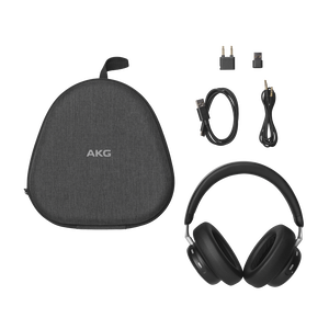 AKG N9 Hybrid - Black - Wireless over-ear noise cancelling headphones - Detailshot 6