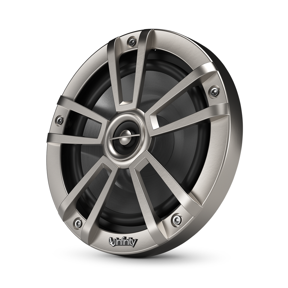 Reference 622MLT - Graphite - Reference 622MLT—6-1/2" (160mm) two-way marine audio multi-element speaker – titanium - Hero
