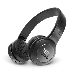 JBL Duet BT - Black - Wireless on-ear headphones - Hero