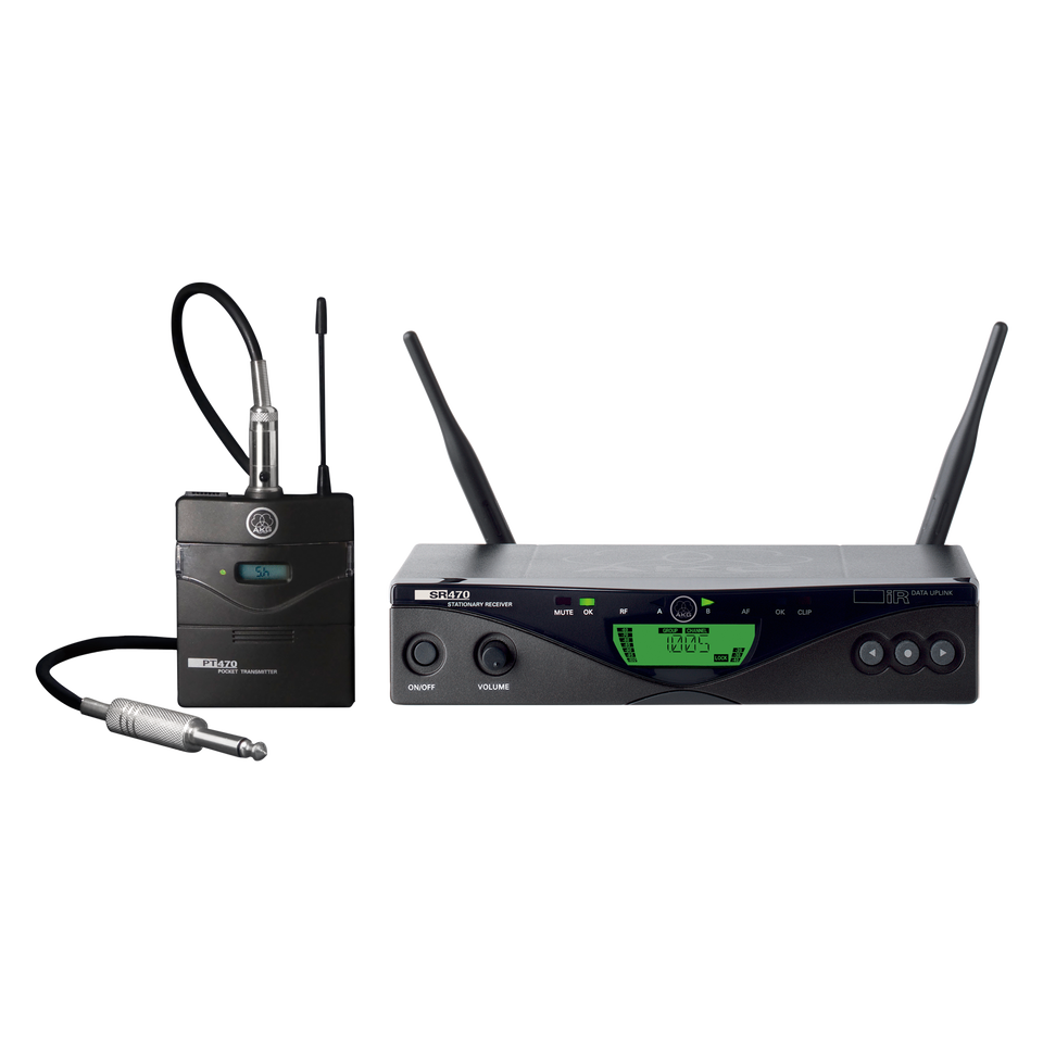 WMS470 Instrumental Set - Black - Professional wireless microphone system - Hero