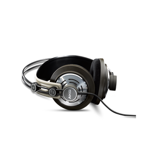 K142HD - Black - Over-ear, semi-open studio headphones with adjustable headband - Hero