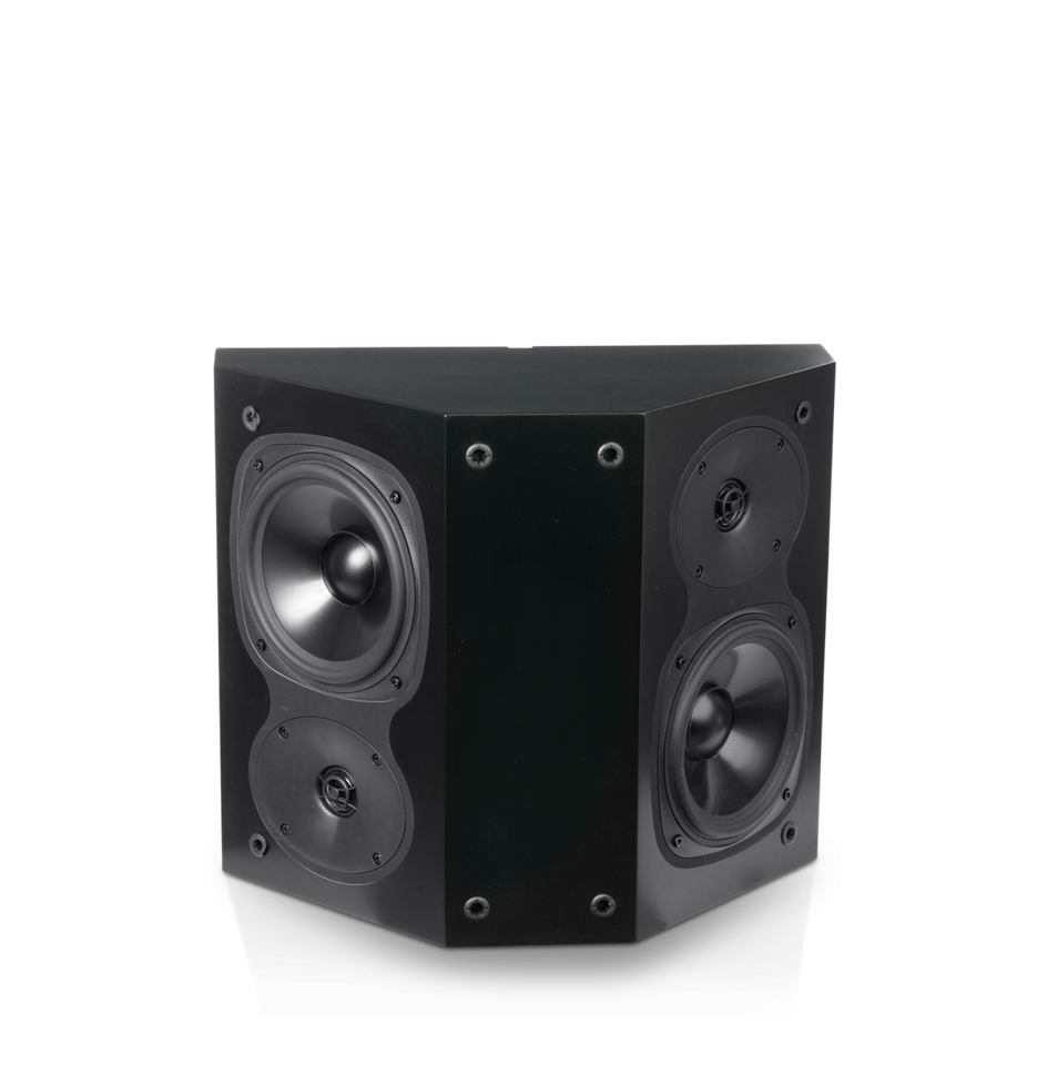 S206 - Black - 2-Way Surround Loudspeaker - Hero