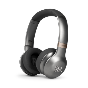 JBL EVEREST™ 310 - Gun Metal - Wireless On-ear headphones - Hero