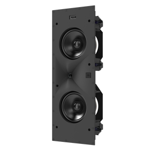 SCL-7 - Black - 2-Way Dual 5.25-inch (130mm) In-Wall Loudspeaker - Front
