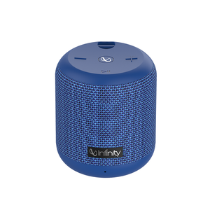 INFINITY FUZE 100 - Blue - Portable Wireless Speaker - Front