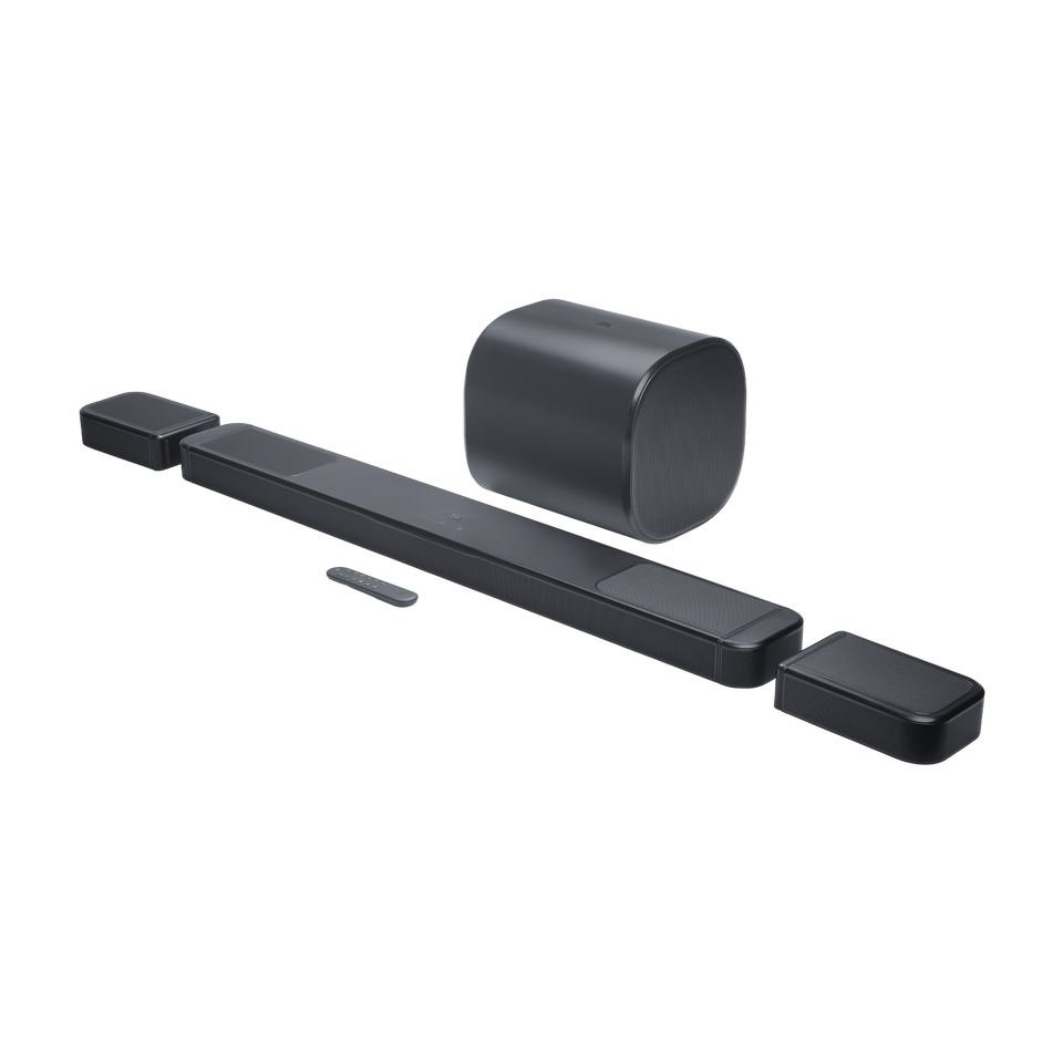 JBL Bar 1300MK2 - Black - 11.1.4 channel soundbar system with detachable surround speakers and Dolby Atmos® and DTS:X® - Hero