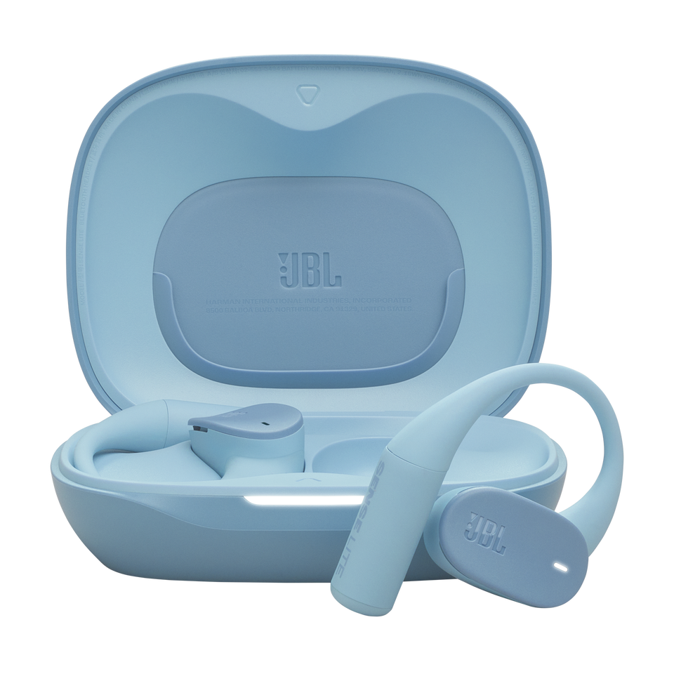 JBL Sense Lite - Blue - True Wireless Open-ear Headphones - Hero