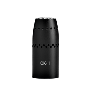 CK41 - Black - Reference cardioid condenser microphone capsule - Hero