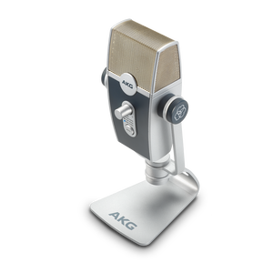 AKG Lyra - Silver - Ultra-HD Multimode USB Microphone  - Detailshot 3