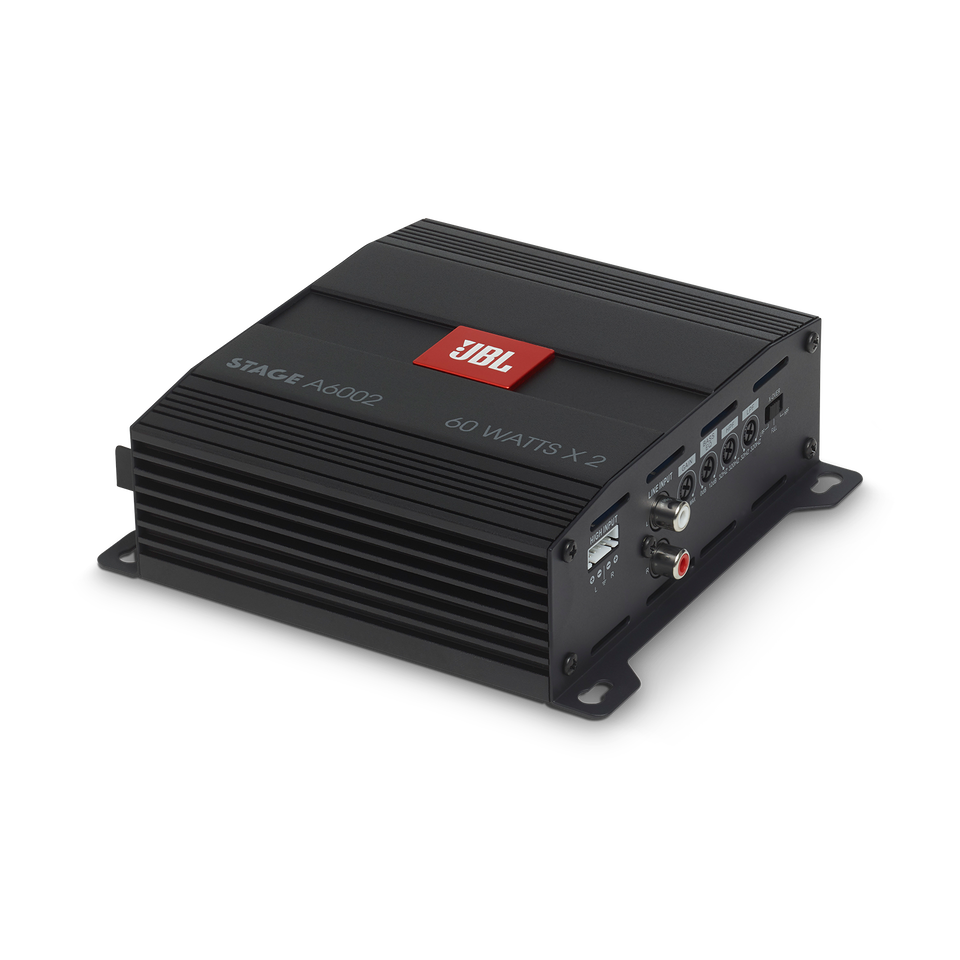JBL Stage Amplifier A6002 - Black - Class D Car Audio Amplifier - Hero