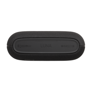 Harman Kardon Luna - Black - Elegant portable Bluetooth speaker with 12 hours of playtime - Bottom