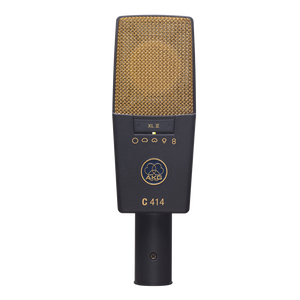C414 XLII - Black - Reference multipattern condenser microphone - Hero