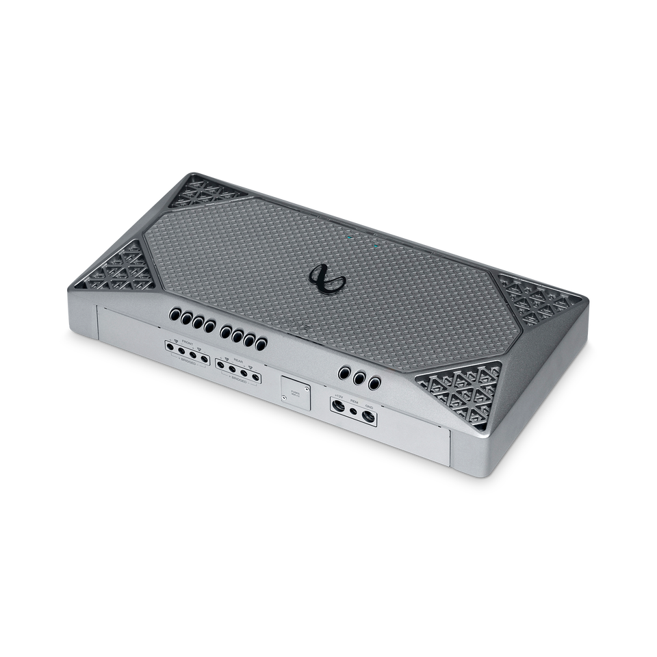 Infinity Marine M704A - Silver - Multi-element high-performance, 4-channel amplifier - Hero