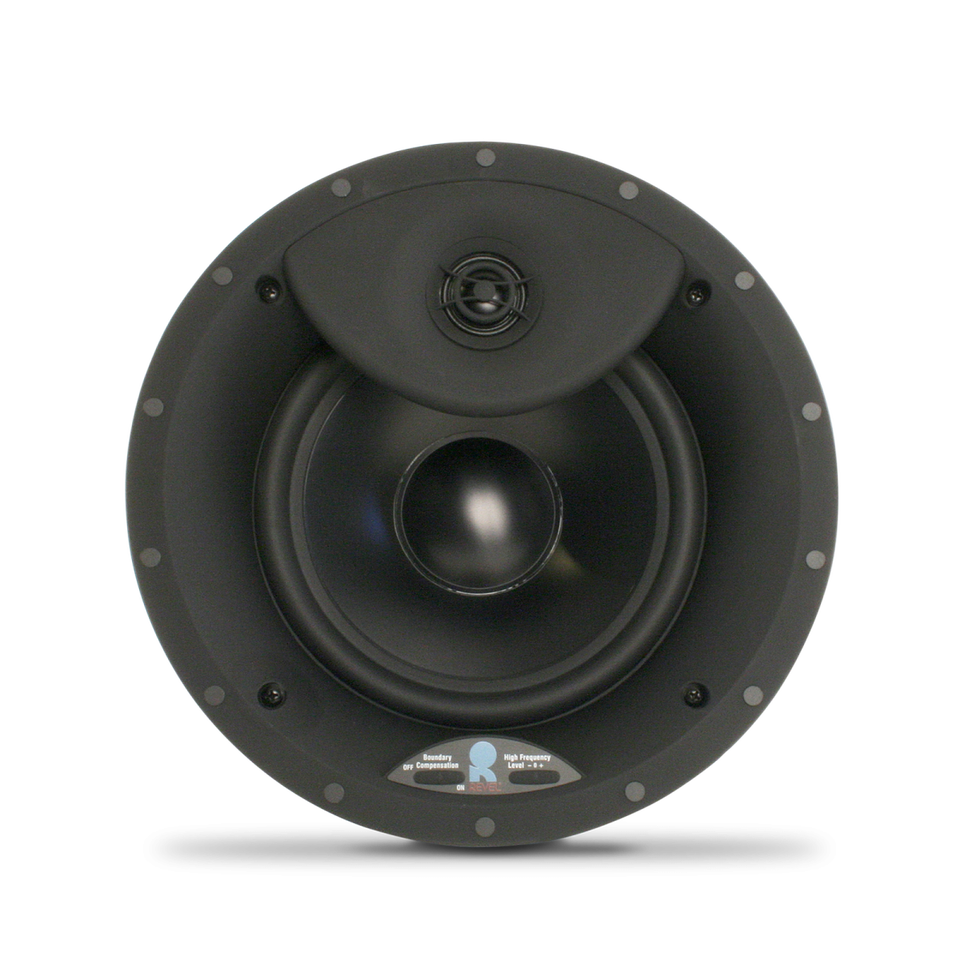 C783 - Black - 8" In-Ceiling Loudspeaker - Hero