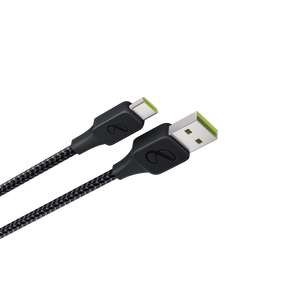 InstantConnect USB-A to USB-C - Black - Charging cable for USB-C device - Detailshot 2