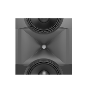 SCL-1 - Black - 2-Way Dual 12-inch (300mm) Custom LCR Loudspeaker - Detailshot 9