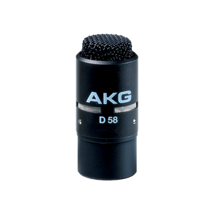 D58 E - Black - Professional dynamic noise-canceling microphone - Hero