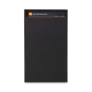 JBL 4312G - Black - 12-inch (300mm) 3-way Studio Monitor Bookshelf Loudspeaker - Front