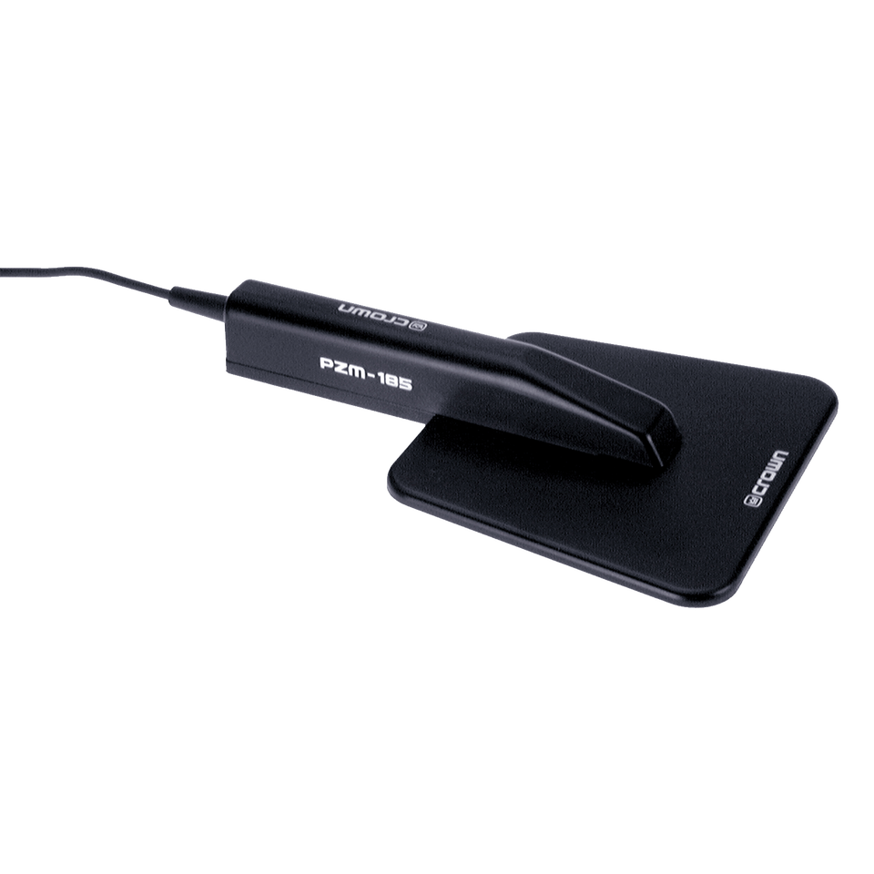 PZM185 - Black - Hemispherical boundary layer microphone - Hero