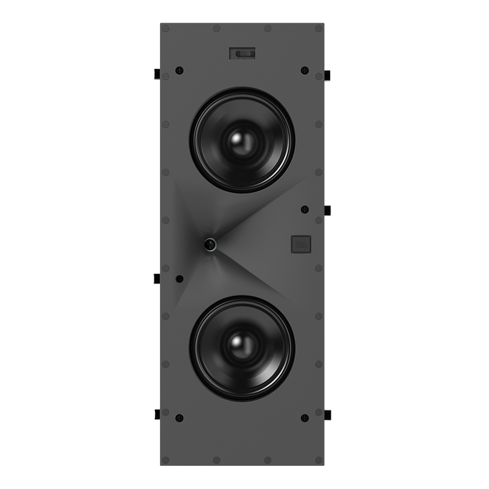 SCL-7 - Black - 2-Way Dual 5.25-inch (130mm) In-Wall Loudspeaker - Hero