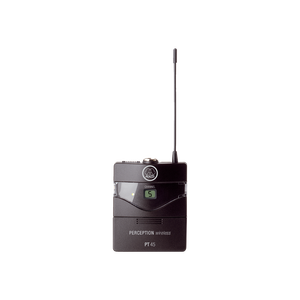 PT45 - Black - High-performance wireless body-pack transmitter - Hero